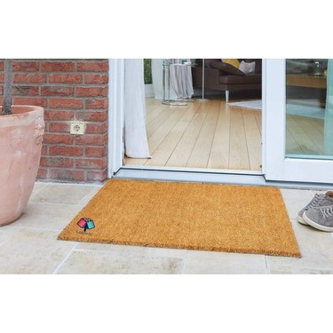 Baffhome Coco Koko Kapı Önü Paspas Pvc Kaydırmaz Tabanlı Düz Fiyatı