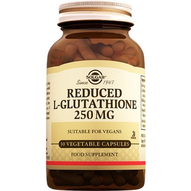 solgar reduced l-glutathione 250 mg Solgar Reduced L Glutathione 250 Mg 30 Kapsül (Reduket Fiyatı