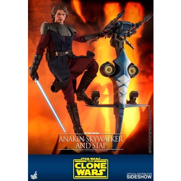 Figurine 1/6 Star Wars : The Clone Wars - Anakin Skywalker And Stap P 43909