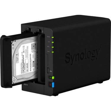 Synology DS218 NAS 本体＋HDD 2T×2 SYNOLOGY DS218 2 YUVALI KİŞİSEL BULUT NAS SİSTEMİ (DİSKSİZ) Fiyatı