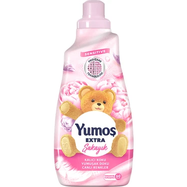 Yumoş Extra Konsantre Çamaşır Yumuşatıcı Şakayık 1440 ml 60