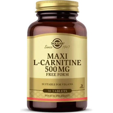 maxi l carnitine solgar yorumlar Vitamin L-Carnitine 500 Mg 30 Solgar Maxi L-Carnitin 500 Mg