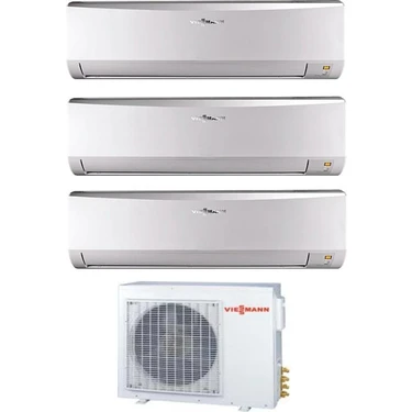 Viessmann Vitoclima (O4F3080M2) 9+12+12 Iç 8 0 Kw Dış Ünite 30000 BTU 1+3 Sistem Multi Inverter