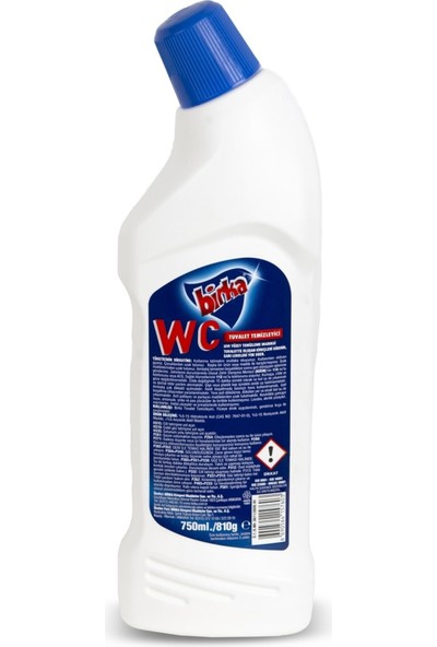 Birka Wc Tuvalet Temizleyici 750 ml 4'lü