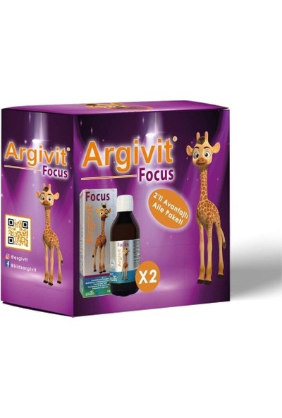 Argivit Focus Avantajlı 2 Li Aile Paketi 2 Adet 150 Ml