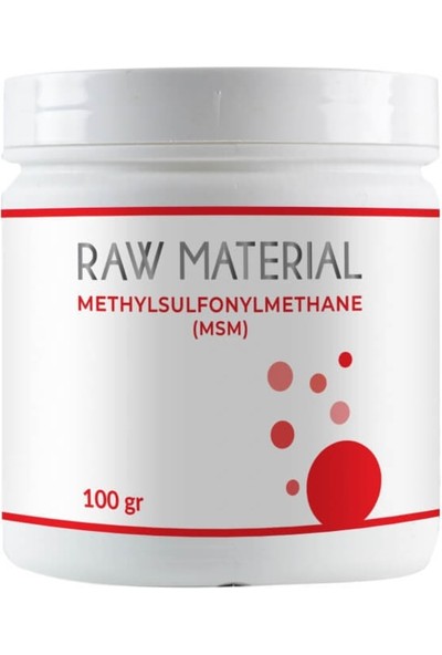 Raw Material Msm (Methylsulfonylmethane) 100 Gr