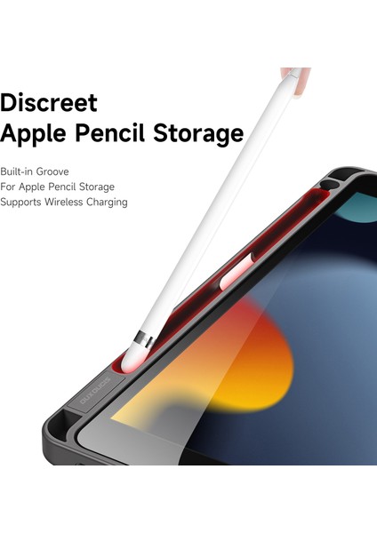 Apple iPad 10.2 2019/2020/2021 Için Dux Ducis Magi Serisi Kılıf (Yurt Dışından)