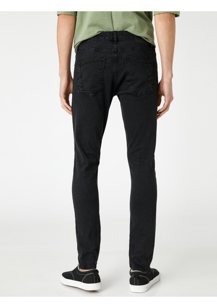 Super Skinny Fit Kot Pantolon - Justin Jean