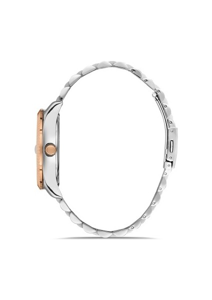 F11288A-E 43 mm Silver/rose Erkek Kol Saati fiyatları