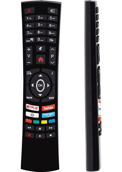 Seg 43SBU700 4K Smart LED Televizyon Kumandası Vestel Seg Regal Uyumlu Prime Tuşlu Kalın İNCE BEL Tip