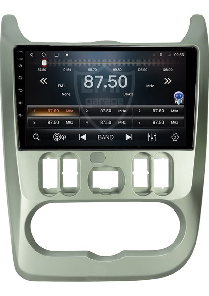 Dacia Logan Android 4gb Ram Multimedya Kablosuz Carplay Navigasyon Ekran