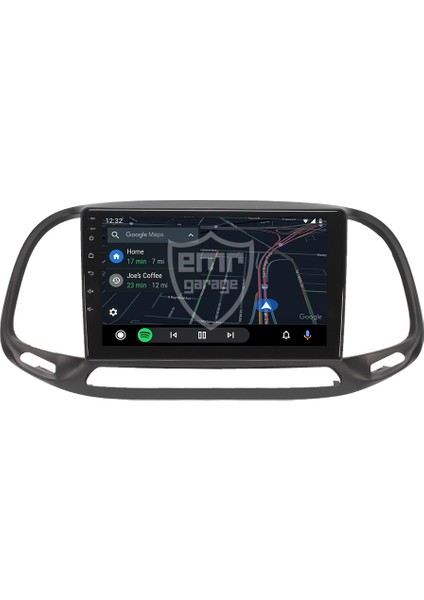 Fiat Doblo Android 4gb Ram Multimedya Kablosuz Carplay Navigasyon Ekran