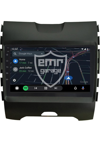 Ford Edge Android 4gb Ram Multimedya Kablosuz Carplay Navigasyon Ekran