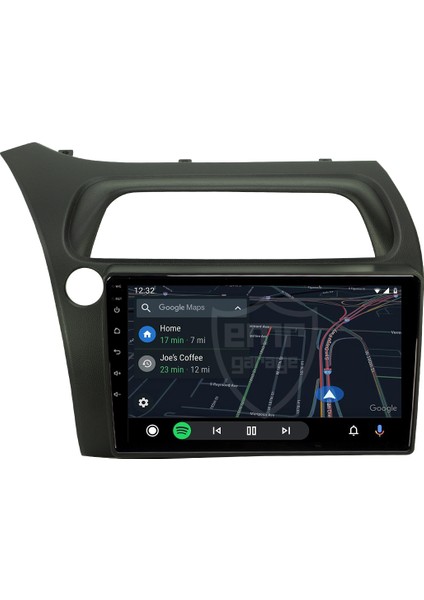 Honda Civic Sport Android 4gb Ram Multimedya Kablosuz Carplay Navigasyon Ekran