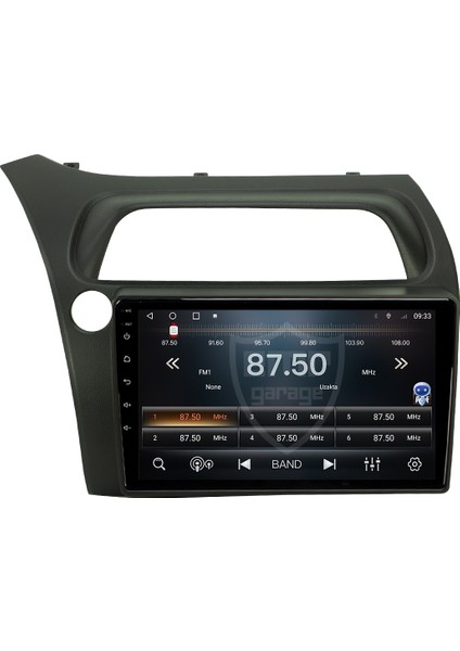 Honda Civic Sport Android 4gb Ram Multimedya Kablosuz Carplay Navigasyon Ekran