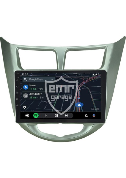 Hyundai Accent Blue Android 4gb Ram Multimedya Kablosuz Carplay Navigasyon Ekran