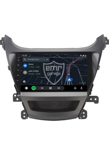 Hyundai Elantra Android 4gb Ram Multimedya Kablosuz Carplay Navigasyon Ekran