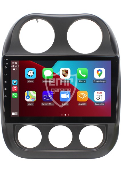 Jeep Compass Android 4gb Ram Multimedya Kablosuz Carplay Navigasyon Ekran