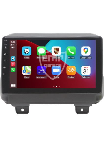 Jeep Wrangler Android 4gb Ram Multimedya Kablosuz Carplay Navigasyon Ekran