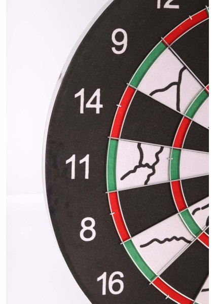 18 Inç Profesyonel Dart Seti Dart Tahtası ve 6 18 gr Adet Dart Oku