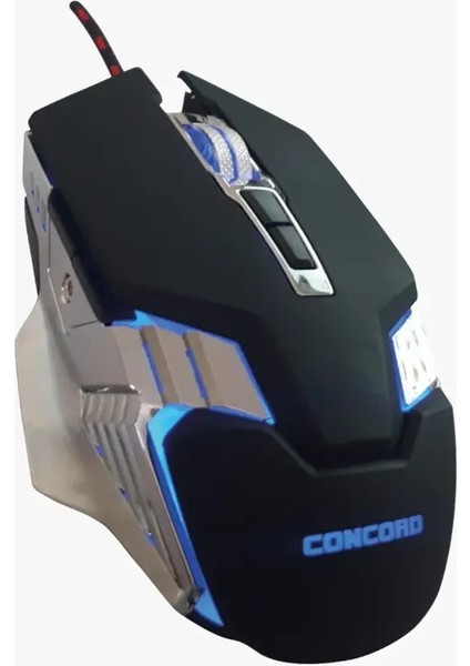 Realforce C-25 7 Tuşlu Rgb Gaming Mouse 7200 Dpı Mouse Pad Hediyeli P1784S4340