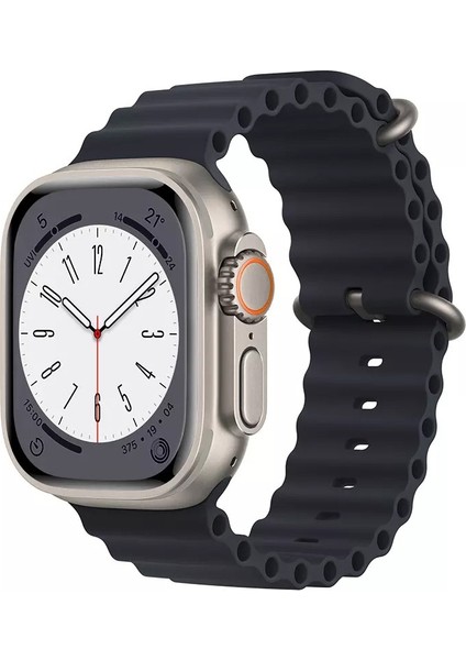 Apple Watch Ultra 49 mm Ocean Kordon 42MM/44MM/45MM Tam Uyumlu Kordon