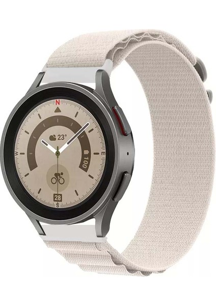 Samsung Galaxy Watch Active 2 (40-44 mm )Galaxy Watch 3 (41 Mm) 20 mm Alpine Kumaş Kordon