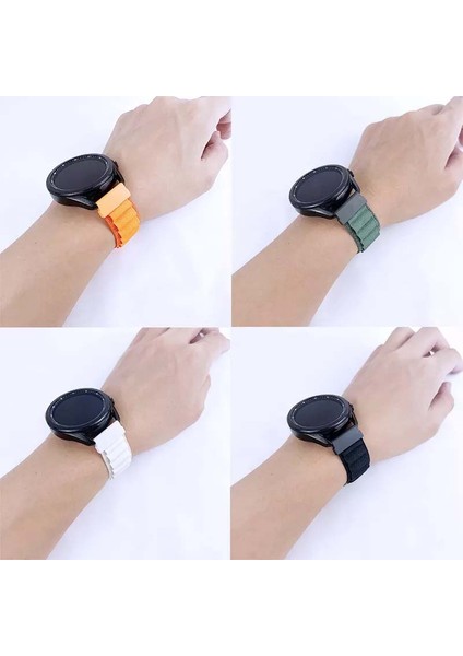 Samsung Galaxy Watch Active 2 (40-44 mm )Galaxy Watch 3 (41 Mm) 20 mm Alpine Kumaş Kordon indirimleri