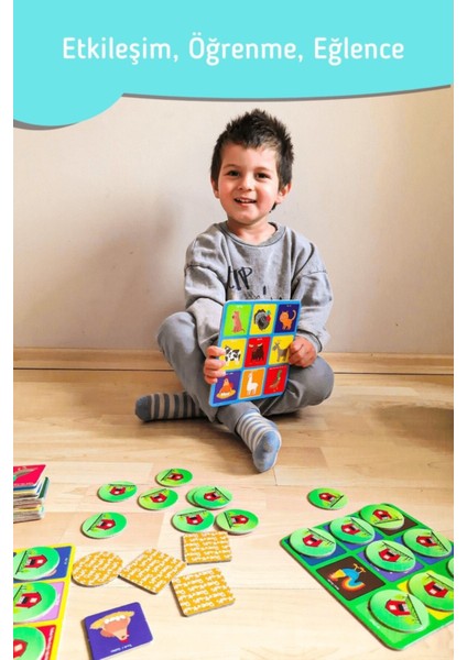 Tombala Ikili Set - Temalı Çocuk Tombalası 2-6 Yaş fırsatları