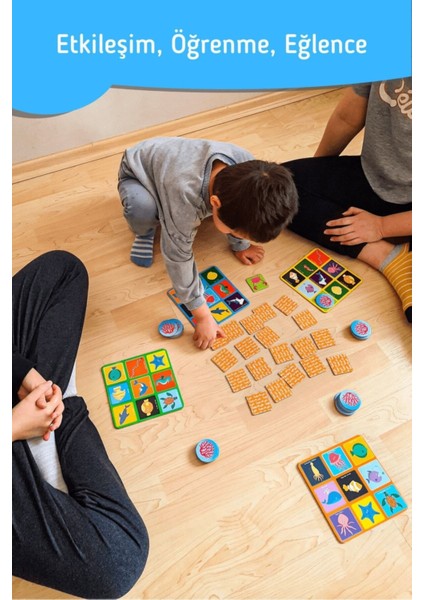 Tombala Ikili Set - Temalı Çocuk Tombalası 2-6 Yaş indirimleri