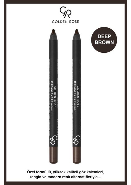 Golden Rose göz Kalemi - Dream Eyes Eyeliner NO:410 X2