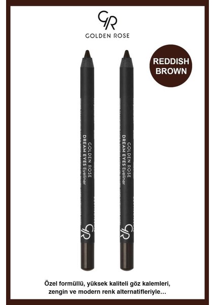 Golden Rose göz Kalemi - Dream Eyes Eyeliner NO:407 X2
