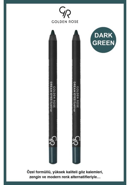 Golden Rose göz Kalemi - Dream Eyes Eyeliner NO:413 X2