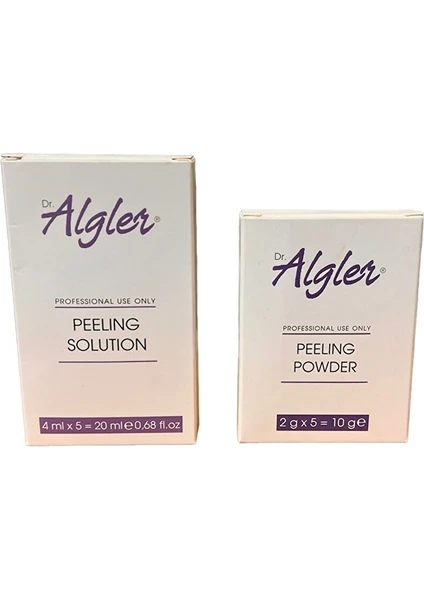 Dr.algler Yosun Peeling 5 Uygulama