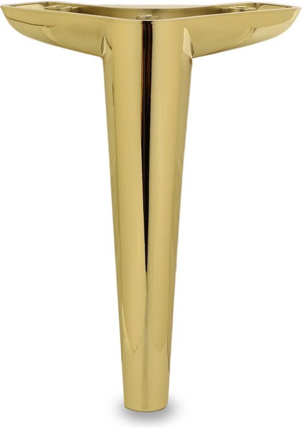 Lüks Mobilya Kanepe Sehpa Tv Ünitesi Koltuk Ayağı 19 cm Gold Altın Baza Ayak