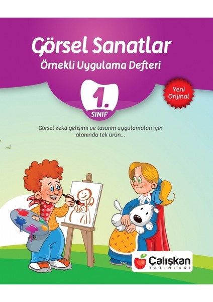 Görsel Sanatlar Örnekli Uygulama Defteri 1. Snf