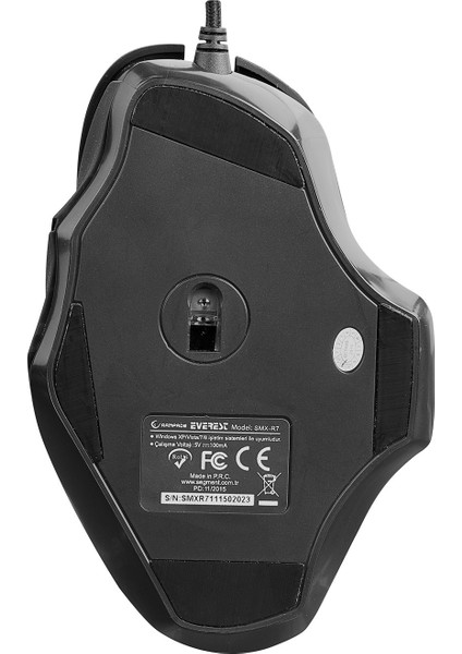SMX-R7 Siyah 4000 Dpi Oyuncu Mouse