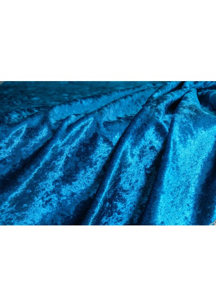 Pera Lüx Dantelli Kadife Kumaş Turkuaz Masa Örtüsü 160X220 cm - 1421 fırsatları