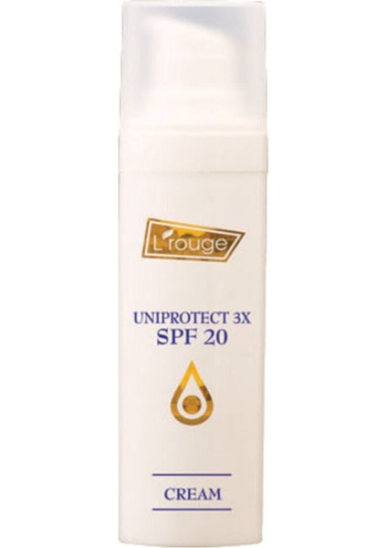 Uniprotect 3x Cream Spf 20 / Antipigmentasyon Krem