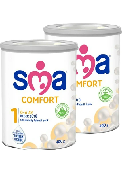 Sma 1 Bebek Sütü Comfort 400 gr x 2 Adet