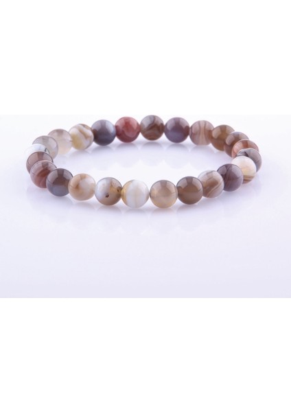 Bostwana Akik Doğal Taş Bileklik - 8 mm 19 fiyatları