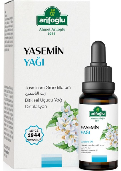 %100 Saf ve Doğal Yasemin Uçucu Yağı 10 ml