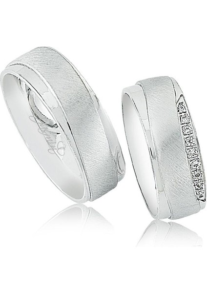 Beyaz Altın Alyans 1905-2