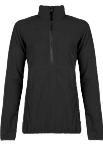 Siyah Kadın Polar Sweatshirt ERJFT03112CASCADE Hz