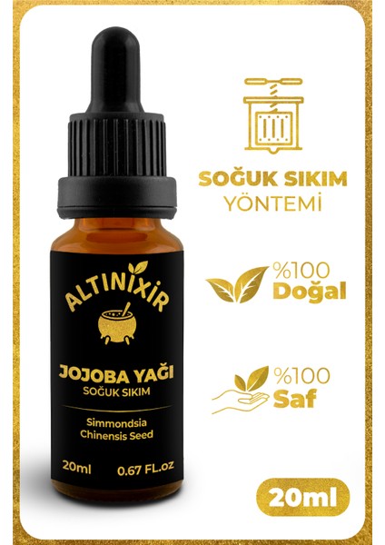 %100 Saf Jojoba Yağı 100Ml