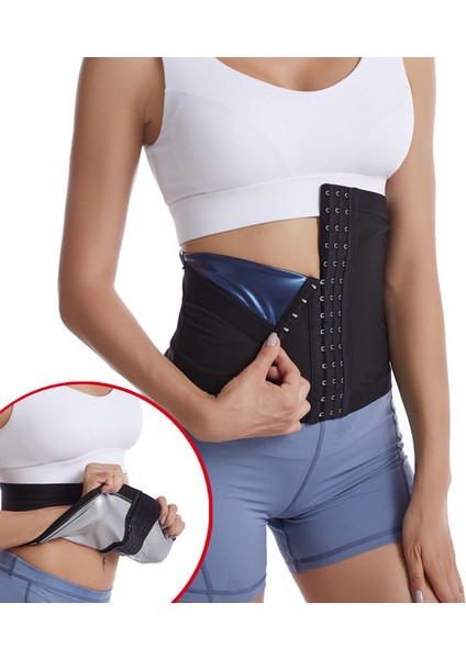 Bel Eğitmen Sauna Takım Bel Düzeltici Fitness Isı Yakalayıcı Ter Artırıcı Egzersiz Kemeri