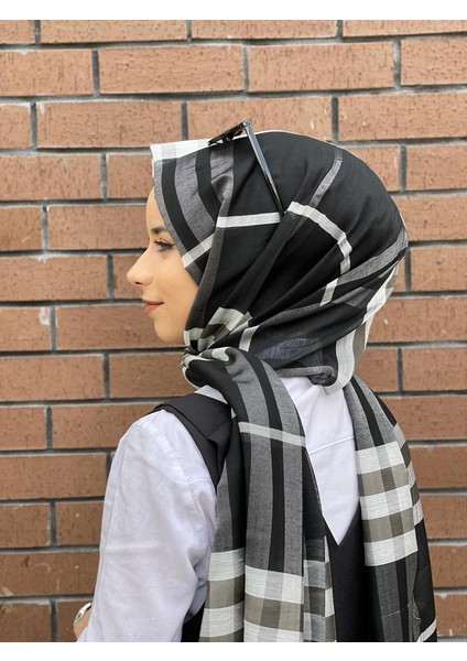 Siyah Burberry Ekose Şal fiyatları