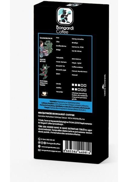 Kapsül Kahve 60 Adet Nespresso Uyumlu Honduras Etiyopya Peru Colombia Guatemala Santos fiyatları