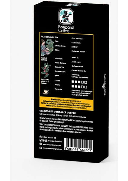 Kapsül Kahve 60 Adet Nespresso Uyumlu Honduras Etiyopya Peru Colombia Guatemala Santos indirimleri