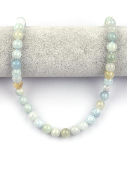 Akuamarin Doğal Taş Dizi 10 mm Küre Kesim fiyatları